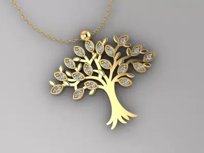 Pendant P207 3D Print Model 3D print model