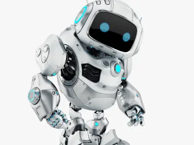 HUGE CUTE ROBOT I 3D model