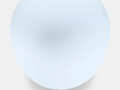 TRADFRI LED bulb E27 470 lumen 1 Low-poly 3D model