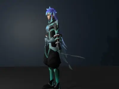 yin lirh 3D model
