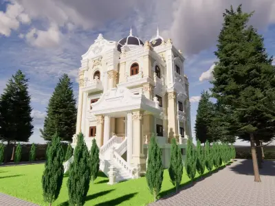 Classical Architectural 3D Asset Pack 3D Model 3D model