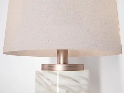 Table lamp LARA W by Warren House 3D model