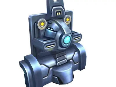 Wall Fortress - Normal Type 02 3D model