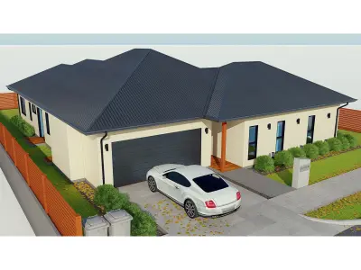 Australian House 4 3D model
