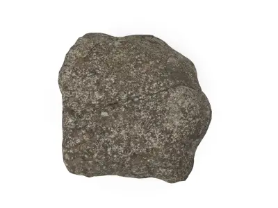  Lowpoly Rock 2 Low-poly 3D model