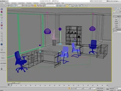 office interior ed888 a07 3D model