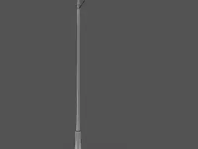 Streetlight street lamp 3D model