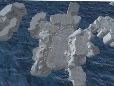 Architectural exterior 03 3D model