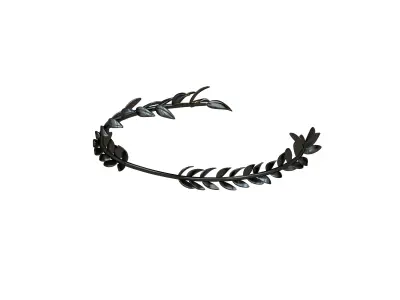 Laurel Wreath Head v1 008 Low-poly 3D model
