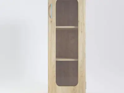 Wooden Cabinet 10 3D model