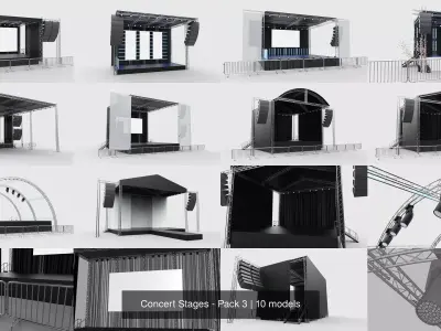 Concert Stages - Pack 3