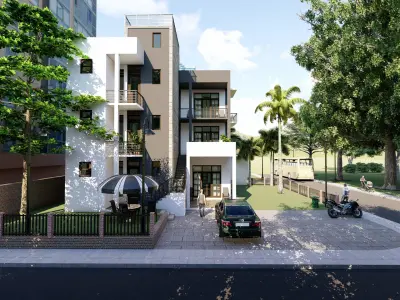 Exterior House 3d model  3D model