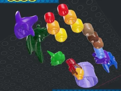 Lego - Minifigures Head 3D print model