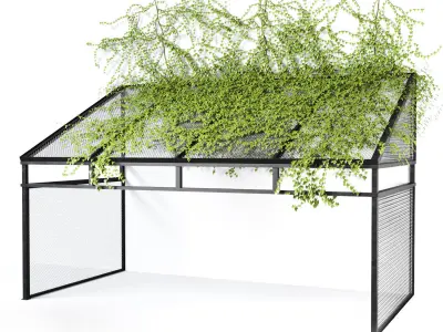 Metal canopy  3D model