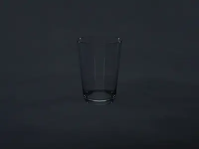 Glass pack - 13 differents glasses Low-poly 3D model