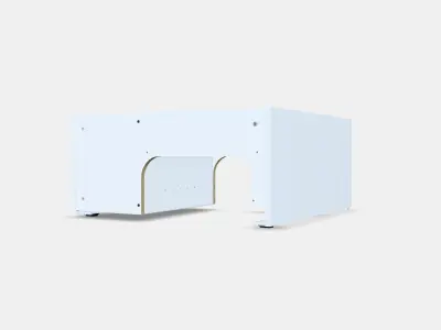 METOD Wall cb frm f b-in extractor hood 5 Low-poly 3D model