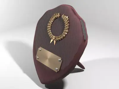 Trophy - Shields 3D model