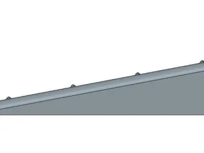 Door Stop Wedge 3D print model