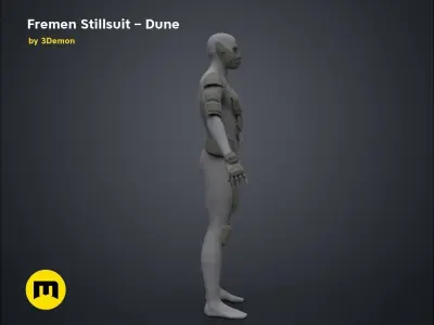 Fremen Stillsuit from Dune 2020 3D print model