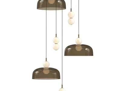 Echo Shade Pendant 3D model