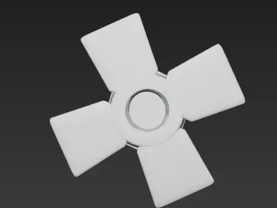geometric candle holder 3D print model