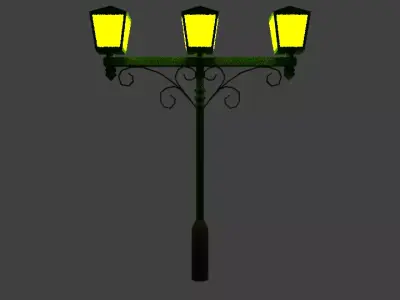 Street Lamp 2 3D model get