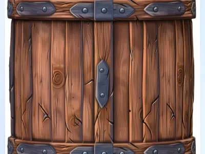 Stylized Wood Seamless Texture Texture