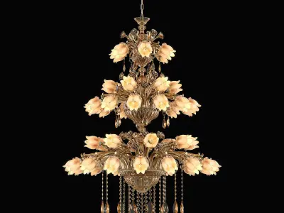 MD 3269-48 Osgona Chandelier 3D model