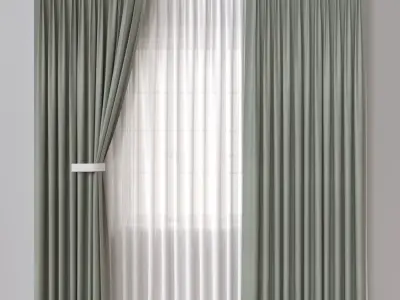 Curtain 1 3D model