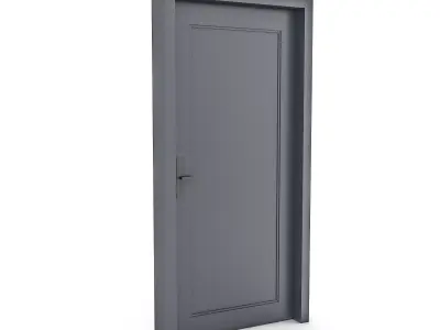 3D modern door design 06 Low-poly 3D model purchase