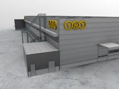 LHBP Storage 1 Low-poly 3D model