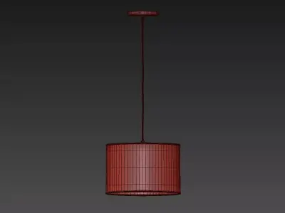 Geo Shade Modern Pendant Lamp 3D model
