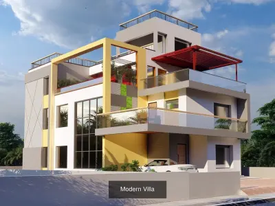 Residence Exterior 3D Model Pack