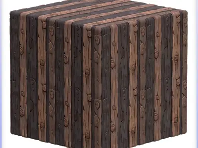  Stylized Wood Floor Seamless Texture Texture