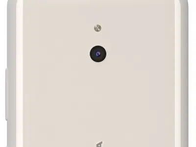 Nokia Lumia 1320 white 3D model