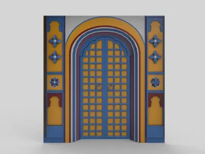 kedarnath gate 3D model