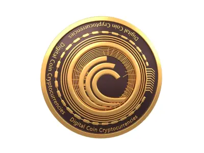 BitTorrent Coin v2 001 3D model