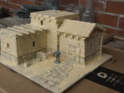 Mediterranean House 3D print model