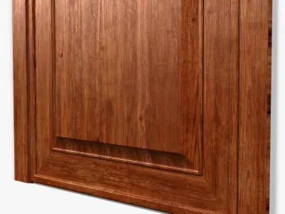 Door0030 door with gold details 3D model