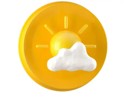 Weather Symbols Collection 3D model