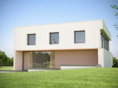 Exterior House Scene 7 3D model