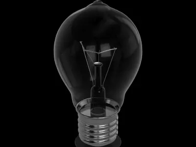 Light bulbs Incandescent Light Bulb Free low-poly 3D model
