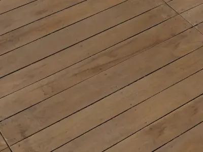 Sun Faded Teak Planks Texture