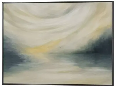 Set of 3 Abstract Paintings in Frames 3D model 26
