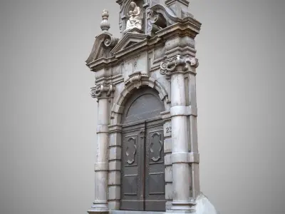 Architectural Entrance Door 3D model