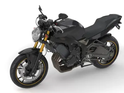 Generic Motorcycle 03 3D model