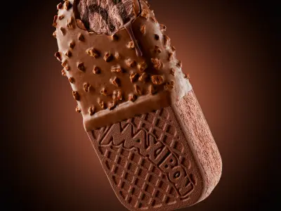 8 Ice cream sandwiches and a scene setup  3D model