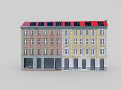 Old Town Tenement house 3D model