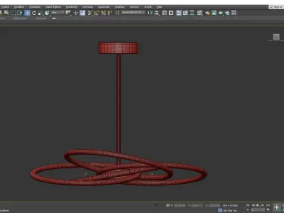 NOMOS chandelier  Low-poly 3D model