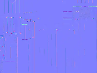 Wood Door 4 3D model